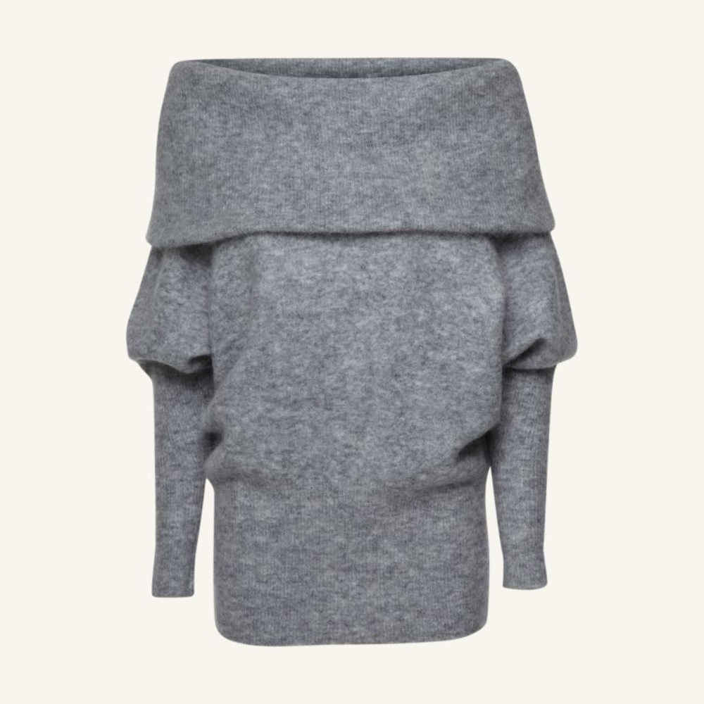 ACNE STUDIOS Grey Mohair Daze Sweater